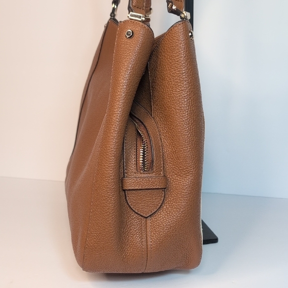 Kate Spade Leila Patchwork Suede And Leather Shoulder Bag - Picture 4 of 16